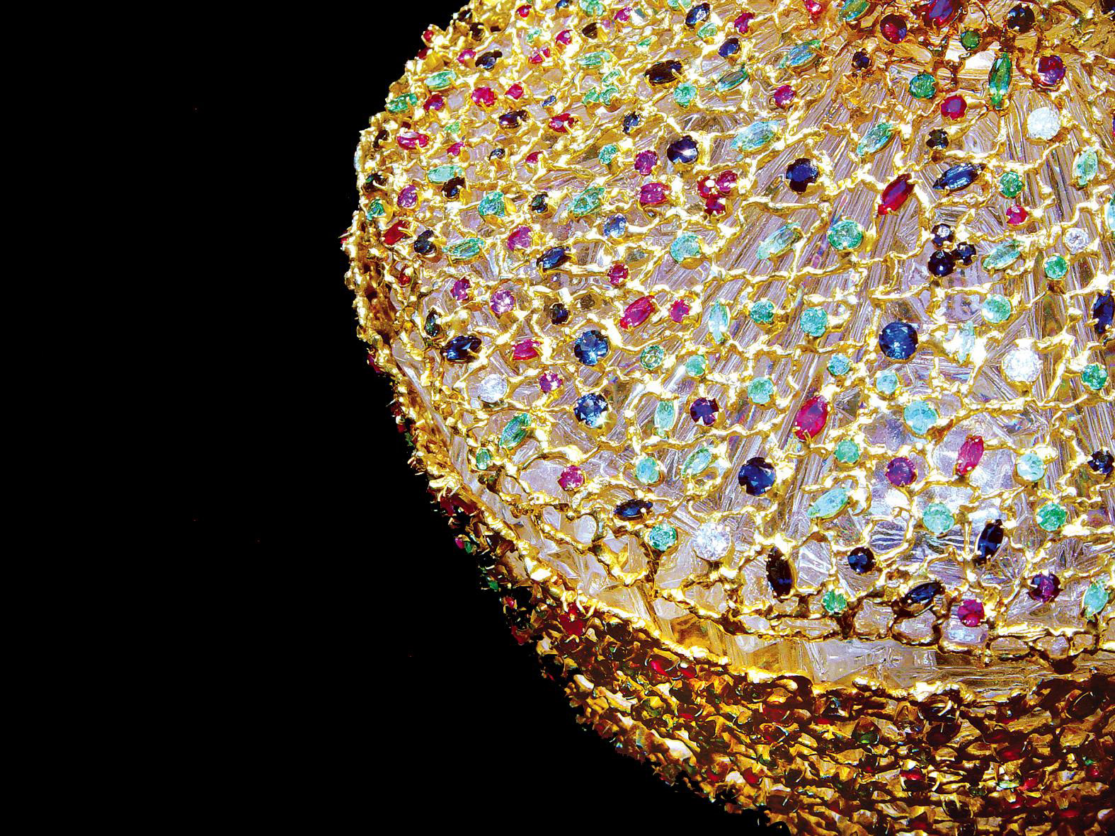 Golden gem bowl