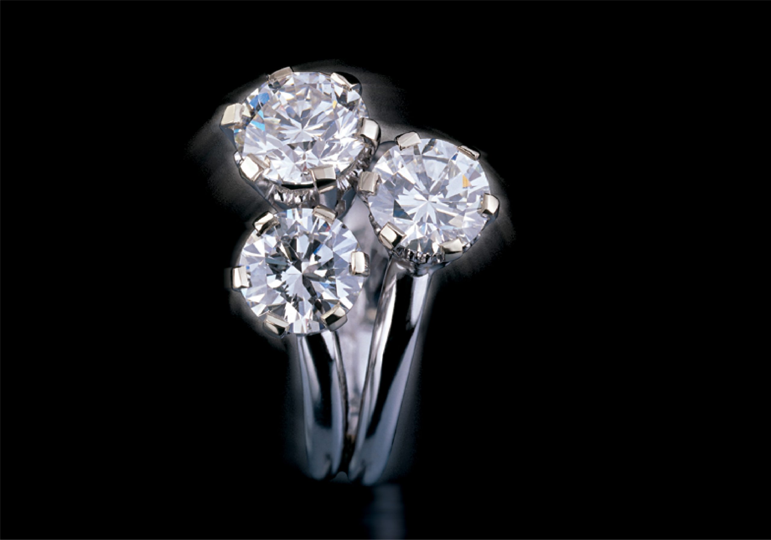 A diamond ring in the making